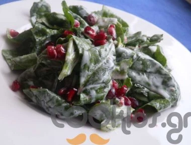 Η συνταγή της ημέρας: Σπανάκι με ρόδι και κεφίρ